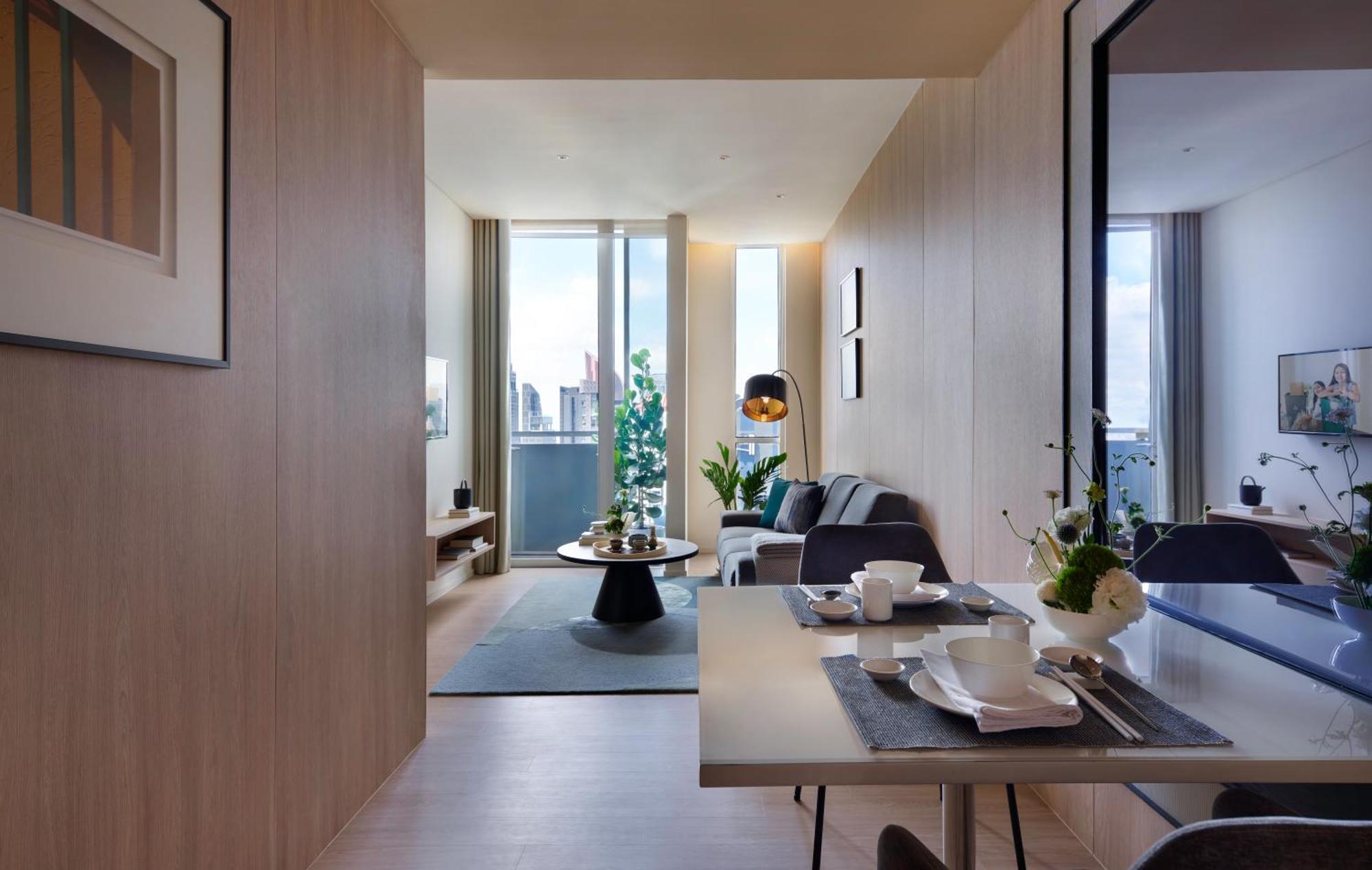 Somerset Sukhumvit Thonglor Bangkok Bagian luar foto