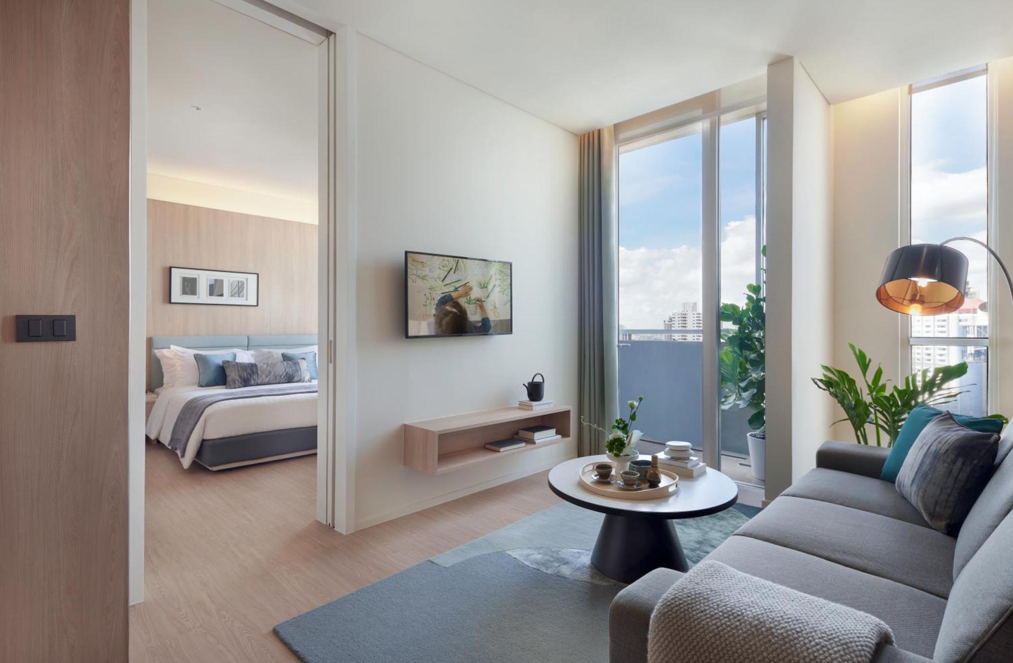 Somerset Sukhumvit Thonglor Bangkok Bagian luar foto