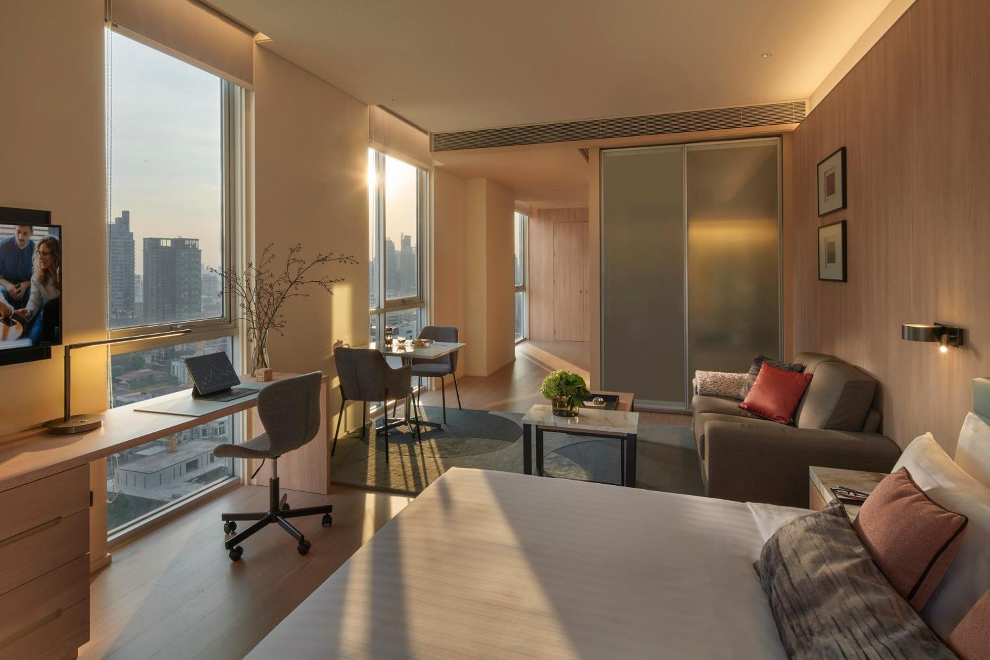 Somerset Sukhumvit Thonglor Bangkok Bagian luar foto