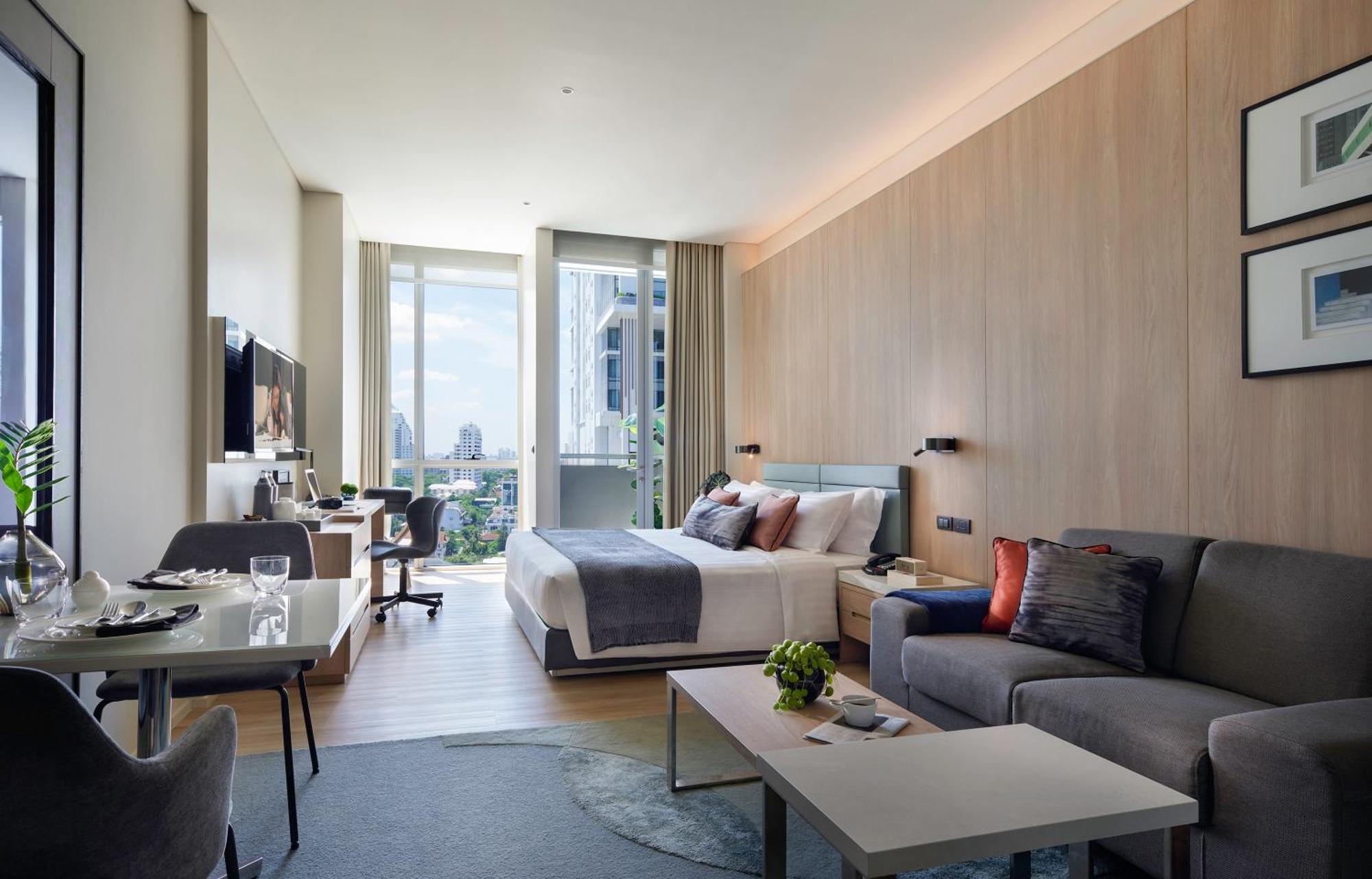 Somerset Sukhumvit Thonglor Bangkok Bagian luar foto